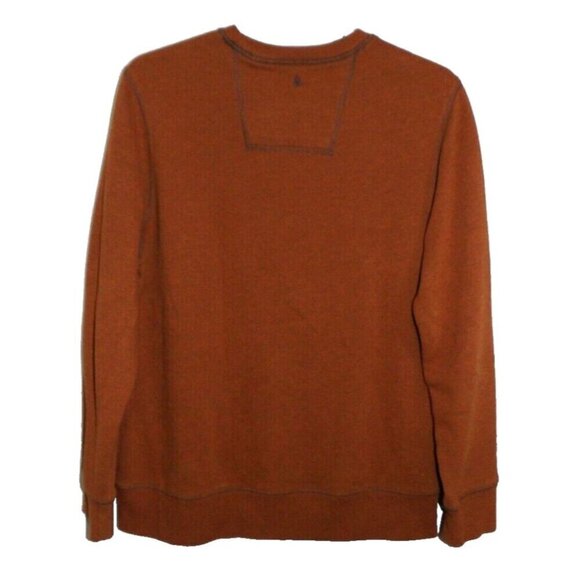 G.H. BASS & CO brown, burnt orange heavier weight sweatshirt men's size L - Picture 3 of 4